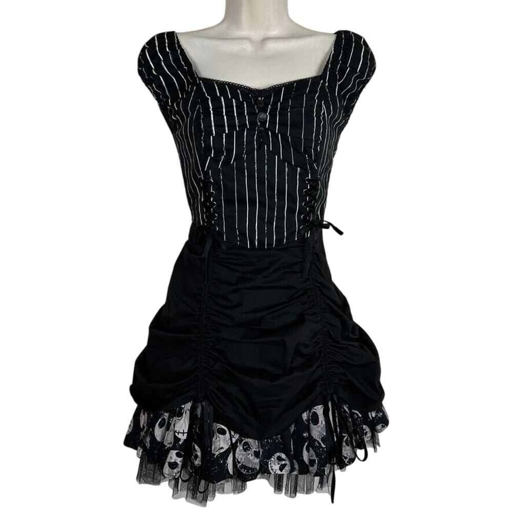 Nightmare Before Christmas Womens Whimsigoth Feminine Steampunk adjustable dress